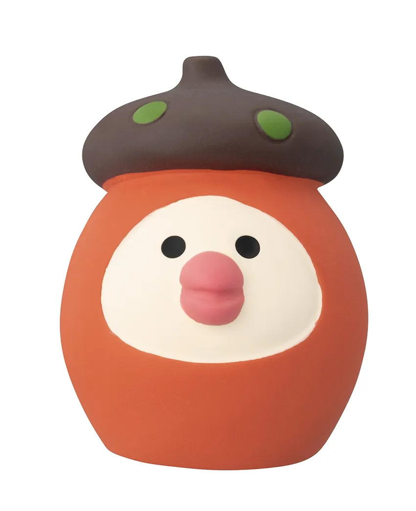 【新登場！かわいい動物達！Concombre！みのりの秋 どんぐり山】どんぐり文鳥