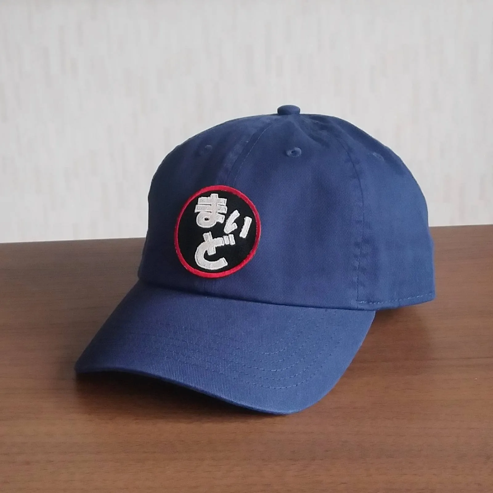 【ご紹介します！大阪弁おもしろキャップ 関西弁CAP まいど】 Hey ！ ネイビー