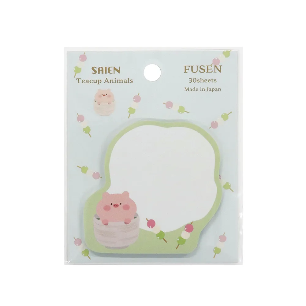 【新登場！安心の日本製！SAIEN Teacup Animals FUSEN!】こぶた