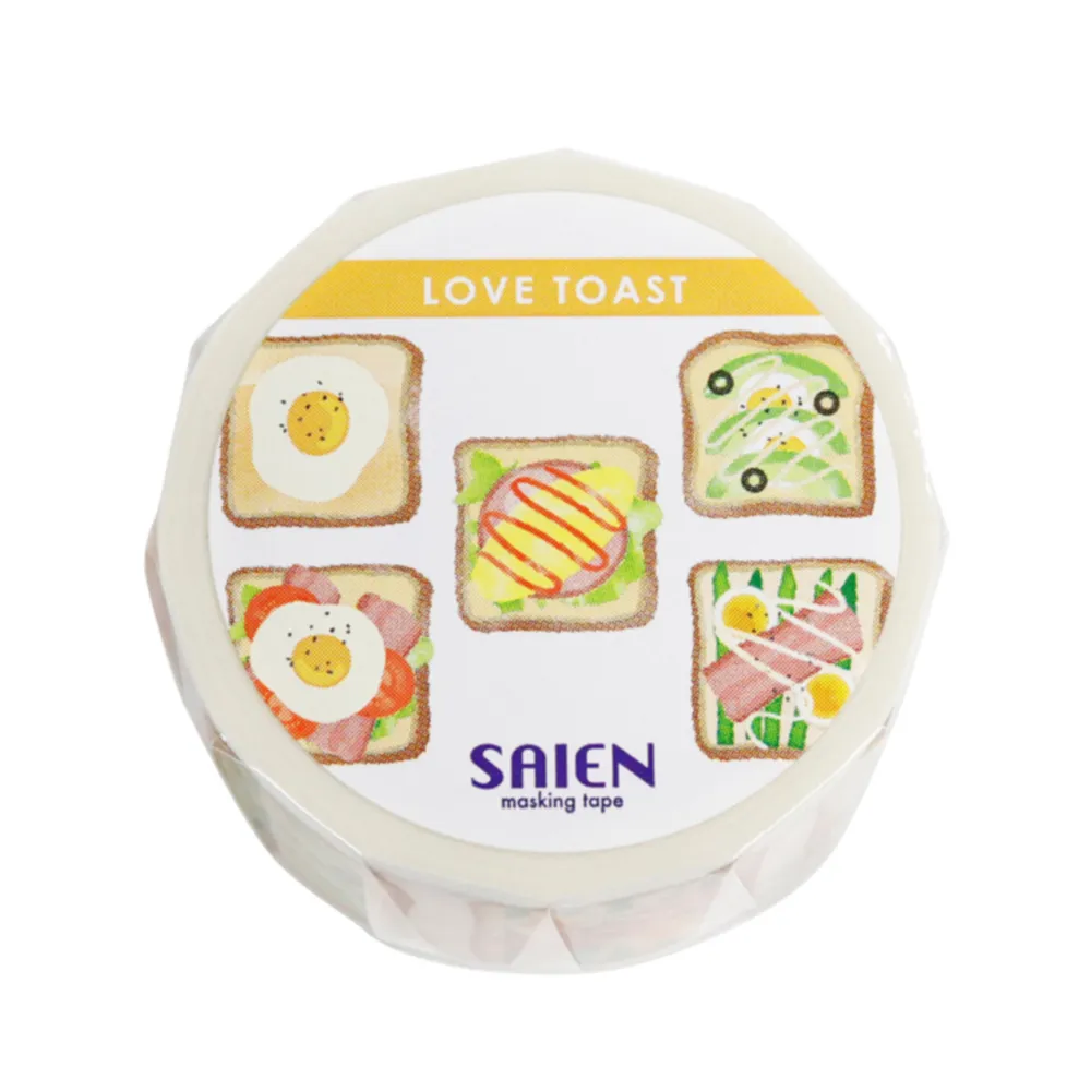 【新登場！安心の日本製！SAIEN マスキングテープ！】LOVE TOAST 「Egg」