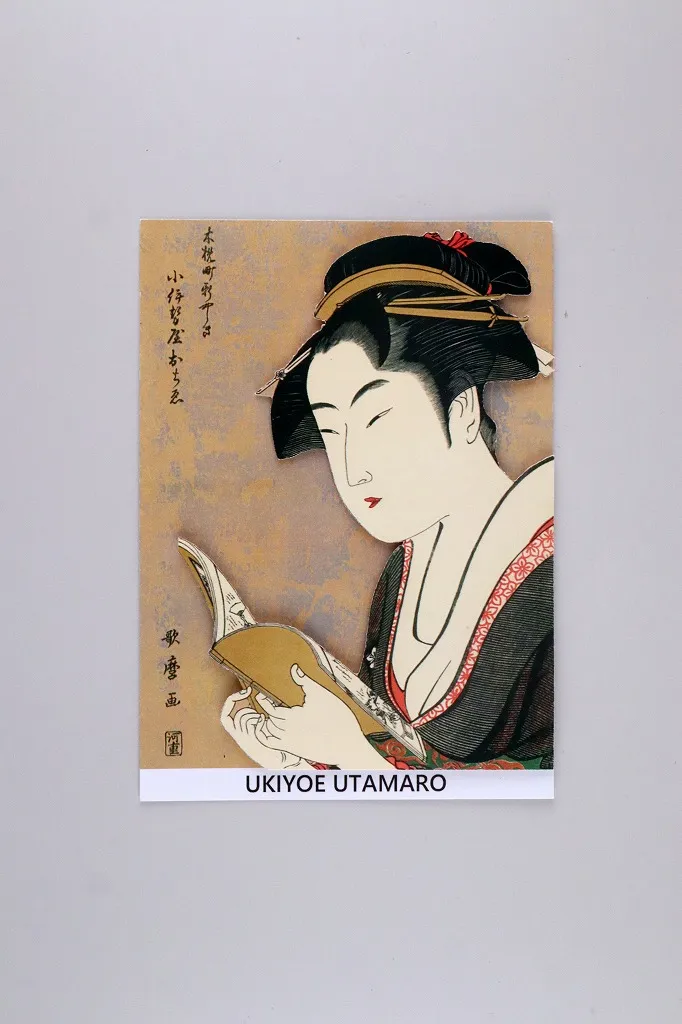 【ご紹介します！インバウンド対策におすすめ！浮世絵のお土産】Wall Ukiyoe Deco Museum 喜多川歌麿