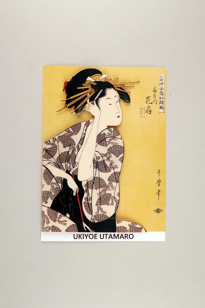 【ご紹介します！インバウンド対策におすすめ！浮世絵のお土産】Wall Ukiyoe Deco Museum 喜多川歌麿
